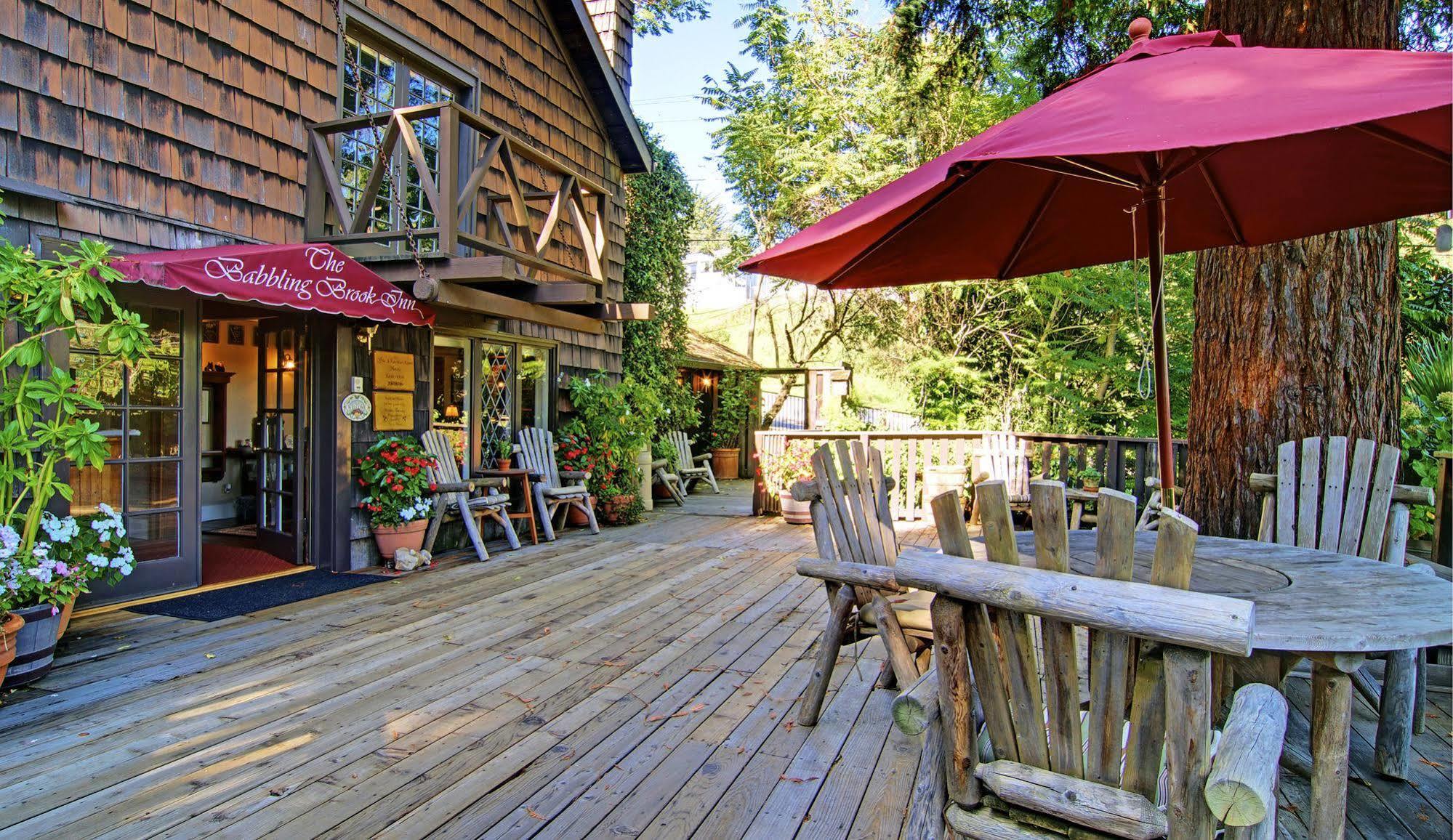 The Babbling Brook Inn Santa Cruz Extérieur photo